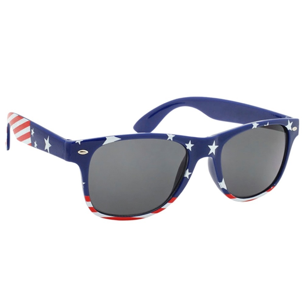 USA Print Wayfarer Sunglasses
